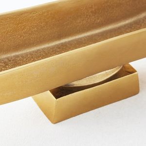 Cuencos Decorativos de Aluminio Chapado en Oro para Decoración del Hogar, Accesorios Decorativos Elegantes para Mesa y Estantes, Cuencos Dorados - Product Image 3