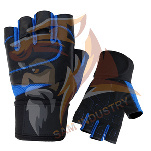 TAKEKO Suede Waterproof Unisex <b>Weight</b> Lifting <b>Gloves</b> with Adjustable Wrist Strap for Gym & Fitness <b>Training</b> - Product Image 4