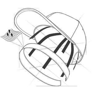 Casquette de sport personnalisée avec logo, impression par sublimation gaufrée de haute qualité, 100 % coton, unisexe, décontractée, toutes saisons, 6 panneaux - Product Image 3