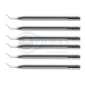 Gancho para lentes oftálmicas Sinskey II de alta calidad, gancho angulado para manipulación de lentes, punta roma angulada de 0,2 mm de diámetro, acero inoxidable - Product Image 4