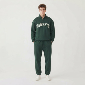 เสื้อฮู้ดผ้าฟลีซทรงสลิมสำหรับผู้ชาย ยี่ห้อฮอว์คอาย สปอร์ต น้ำหนัก 300 กรัม เหมาะสำหรับฤดูหนาว พร้อมชุดวอร์มแบบติดกระดุมเต็มตัว ระบายอากาศได้ดี - Product Image 1