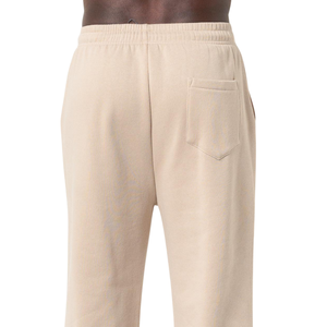 Customized <b>Men</b> Vertical Print Fleece <b>Trousers</b> Relaxed Fit <b>Drawstring</b> Waist Streetwear Pants OEM Apparel Maker Wholesale Supplier - Product Image 4