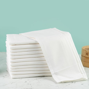 Serviette de cuisine très absorbante en coton, OEM, écologique, réutilisable, chiffon de nettoyage en coton pour la cuisine, fabricant en gros - Product Image 2