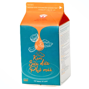 Crema No Láctea Deliciosa para Bebidas, la Más Vendida de Fábrica, OEM/ODM, HALAL, Crema de Coco para Postres, 500G, para Café y Té con Leche - Product Image 1