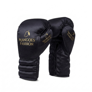 Professional Boxing <b>Gloves</b> Unisex Training Wear Sports Winning <b>Gloves</b> Hand Grips Sparring Genuine Cowhide Leather Lace-Up - Product Image 1
