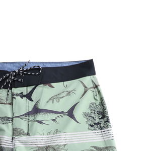 Beach <b>Shorts</b> Stylish Vacation <b>Swim</b> Trunks Quick Dry <b>Stretch</b> Beachwear Wholesale OEM ODM Manufacturer Factory Stock Production - Product Image 3