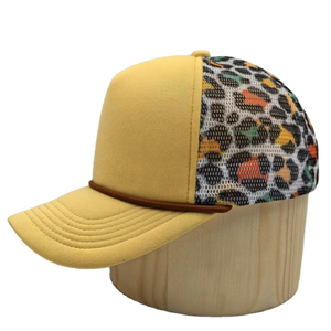 Best Custom Tiger Camo Trucker <b>Hat</b> Mesh Breathable Patch Cap Full Color Print Bulk Ready Ship Outdoor Hip Hop <b>Summer</b> Fashion - Product Image 1