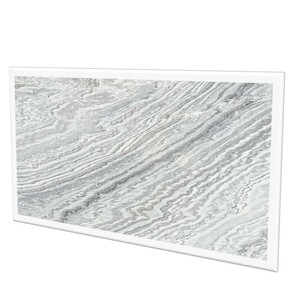 Revêtement mural en pierre flexible noir glacé, léger, imperméable, moderne, en feuille de marbre pour cuisine, salle de bain, escalier - Product Image 6