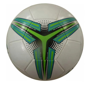 Balón de Fútbol Profesional Cosido a Máquina, de Cuero PU, Ligero, Peso Oficial, Precio Económico, Tamaños Personalizados Grandes - Product Image 1