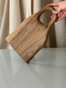 Tabla de Cortar de Madera, Tabla de Cortar de Cocina para Carne y Verduras Orgánicas, Tabla de Cortar Rectangular de Madera de Acacia Natural - Product Image 5