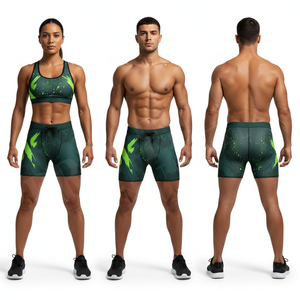 Sportswear Compression Shorts Gym Running Tight Fitted Quick Dry Breathable Base Layer for Training Fitness Boxing Custom Shorts - Product Image 2