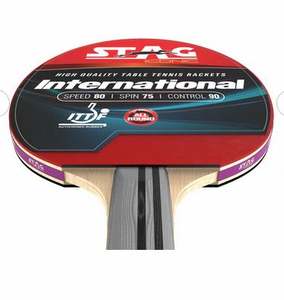 Raquettes de tennis de qualité supérieure, poignée droite, couleur naturelle, bois pur, haute qualité, prix de gros. - Product Image 2