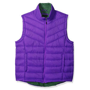 Chaleco para Hombre 2026, Fabricante, Chaqueta de Invierno sin Mangas, Ropa con Logotipo Personalizado, Chaleco Acolchado de Plumón para Hombre - Product Image 4