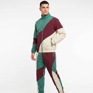 Custom Sports <b>Tracksuits</b> for Men <b>Waterproof</b> Reflective Polyester Nylon Windbreaker Set Streetwear - Product Image 4