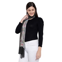 2022 concepteur brodé à la main écharpes étoles châles Hijabs Sequin Fine laine lin coton soie Zari hiver boîte Style en gros