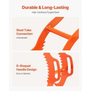 Sollevatore per Fusti in Acciaio da 36 Pollici per Carichi Pesanti, Pinza a 4 Artigli per Tronchi con Capacità di Sollevamento di 3300 Libbre, Pinza Girevole per la Movimentazione del Legname - Product Image 5