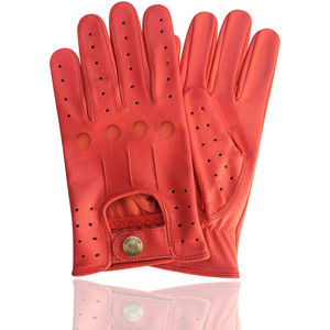Gants de conduite de sécurité populaires à doigts entiers, haute performance, fonction écran tactile, confortables, en cuir, pour la conduite sportive - Product Image 3