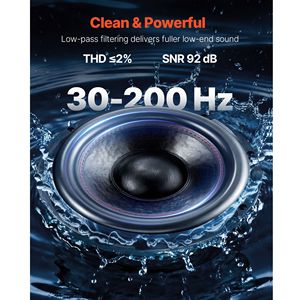 Subwoofer Audio per Auto da 12 Pollici 490W RMS con Box e Amplificatore Separato - Product Image 4
