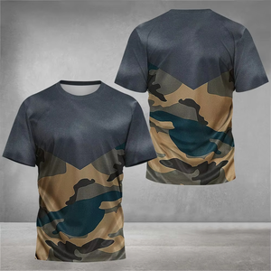 เสื้อยืดคอกลมแขนสั้นผู้ชาย สีดำขาว พิมพ์ลายตัวอักษร ผ้าเจอร์ซีย์เนื้อนุ่ม ยับยาก ทรงโอเวอร์ไซส์ สวมใส่สบาย ผลิตจากผ้าฝ้าย 100% - Product Image 5