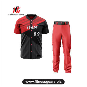 JUST FITNESS GEARS Men's Red Slim Fit Polyester Pants With <b>Belt</b> And Pockets All Seasons Moisture Wicking Apparel - Product Image 1