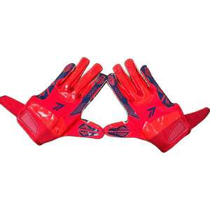 All Weather Football <b>Gloves</b> Men Youth Rain Grip Tacky Palm Windproof <b>Moisture</b> Wicking Custom Logo Bulk Wholesale - Product Image 1