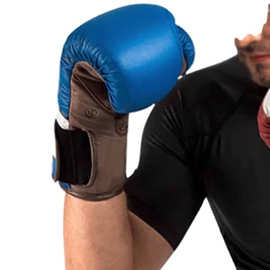 Gants de boxe personnalisés avec logo, 8oz-16oz, en cuir PU respirant et léger, pour l'entraînement et le sparring, protection des mains - Product Image 3