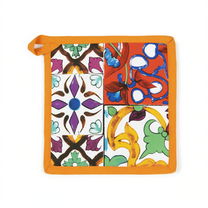 Porte-ustensiles Excelsa Lisbona en coton 20x20 cm multicolore - Product Image 3