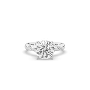 Bague de fiançailles Luxe Luxeshine pour femme, diamant de laboratoire 2,54 carats VS1 certifié IGI, brillant, en argent sterling 925, jaune rose - Product Image 2