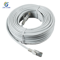 Câble réseau Cat5 en gros, 8 conducteurs, cuivre nu/CCA, paire torsadée non blindée, cordon de raccordement Ethernet LAN Catégorie 5