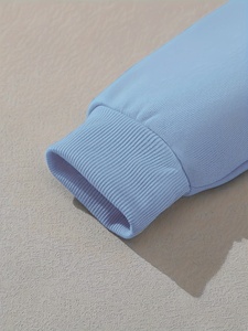 Sweat-shirt à capuche unisexe personnalisé avec broderie et impression, en coton premium, pour les marques de vêtements de mode - Product Image 5
