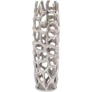 Jarrón de flores de aluminio con acabado dorado, centro de mesa decorativo para mesa de comedor, decoración para bodas y eventos - Product Image 3