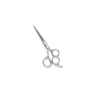 Ciseaux de barbier en acier légers avec logo personnalisé, disponibles dans toutes les tailles, prix de gros. - Product Image 1