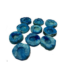Portavelas de Piedra Natural Tallado a Mano de Ónix Azul y Ágata, Gema de Ágata para Sanación, Venta al por Mayor - Product Image 4