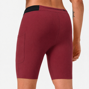 Shorts de compression de course à pied extensibles dans quatre directions de qualité supérieure pour des performances athlétiques exceptionnelles, disponibles pour les commandes en gros avec logo personnalisé - Product Image 4
