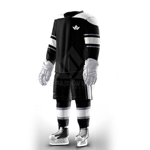 Tenue de Hockey sur Glace Professionnelle pour Hommes Adultes SPARKWELL INDUSTRY – Confort Optimal, Respirante, en Polyester, Impression Personnalisée, Ensemble pour la Salle de Sport - Product Image 3