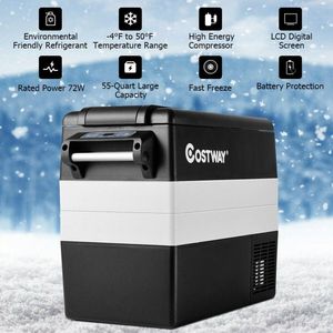 Frigorifero Elettrico Portatile da 55 Quarti per Auto, Frigo Mobile per Veicoli - Product Image 1