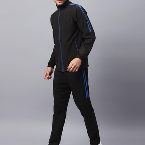 Survêtement léger pour homme en tissu respirant 100% polyester, coupe classique - Product Image 5
