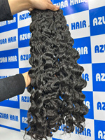 Prix de gros Cheveux bouclés birmans, cheveux naturels en trame, cheveux humains bruts non traités, fournisseur du Vietnam
