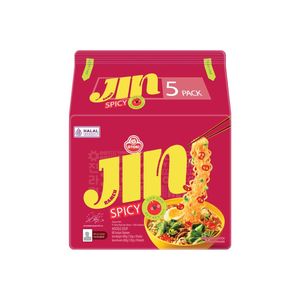 โอโตคิ จิน ราเมนรสเผ็ด ฮาลาล 120 กรัม บะหมี่กึ่งสำเร็จรูปเกาหลี รสเผ็ดเข้มข้น - Product Image 2