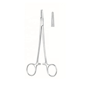 Porte-aiguille Mayo Hegar Premium 16 cm - Acier inoxydable de qualité chirurgicale, manche doré TC, autoclavable, haute adhérence - Certifié ISO13485 CE - Product Image 6