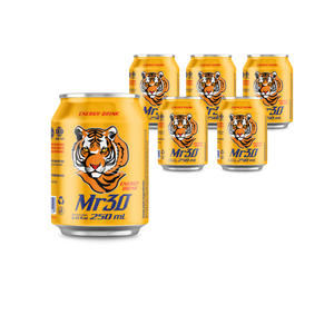 A&B Vietnam Vente en gros de boissons, boissons énergisantes Mr30 250mL, boissons sportives, fabricants de boissons énergisantes OEM ODM, étiquette privée - Product Image 1