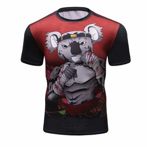 เสื้อรัดกล้ามเนื้อแขนยาวสำหรับผู้ชาย MMA BJJ UPF50+ ระบายอากาศได้ดี ผลิตจากผ้าสแปนเด็กซ์/โพลีเอสเตอร์ ยี่ห้อ Fortleo - Product Image 2