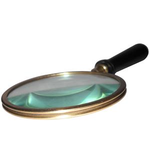 Artisanat indien de haute qualité nouveau Design 2025 vente en gros Vintage Look oeil verre métal loupe Bronze couleur Design Antique - Product Image 2