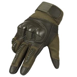 Doigt complet Gants Tactiques Paintball Tir PU Cuir Écran Tactile En Caoutchouc Équipement De Protection Femmes Hommes - Product Image 1
