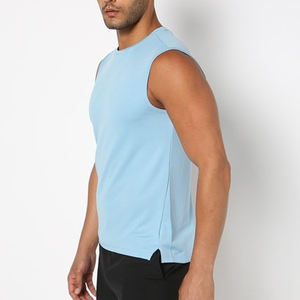 Camiseta Deportiva sin Costuras para Hombre, Unisex, OEM, Transpirable, de Poliéster, de Secado Rápido, con Logotipo Personalizado, Chaleco de Malla - Product Image 6