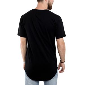 <b>Men</b> Vintage Oversized Crew Neck <b>T</b> <b>Shirt</b> 100% Cotton Custom Logo Washed <b>Longline</b> Blank Tee - Product Image 4