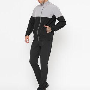 Survêtement Homme Personnalisé avec Fermeture Éclair, Logo Imprimé, Tenue de Sport Hiver, Entraînement, OEM ODM, Streetwear à Capuche Uni – Vente en Gros - Product Image 4