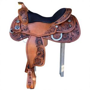Precio de Fábrica: Silla de Montar de Cuero de Búfalo, Silla de Carreras Estilo Inglés, Diseños Vintage Más Vendidos, Alfombras para Caballos, Brida de Madera para Caballos - Product Image 1