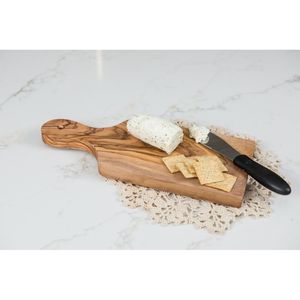 Planche à servir rustique en bois - Non toxique, facile à nettoyer, passe au lave-vaisselle - Product Image 1