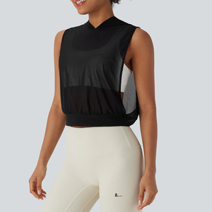 Camiseta sin Mangas Casual para Mujer, Tejida en Spandex/Algodón, 220g, Secado Rápido, Transpirable y Ecológica - Product Image 5
